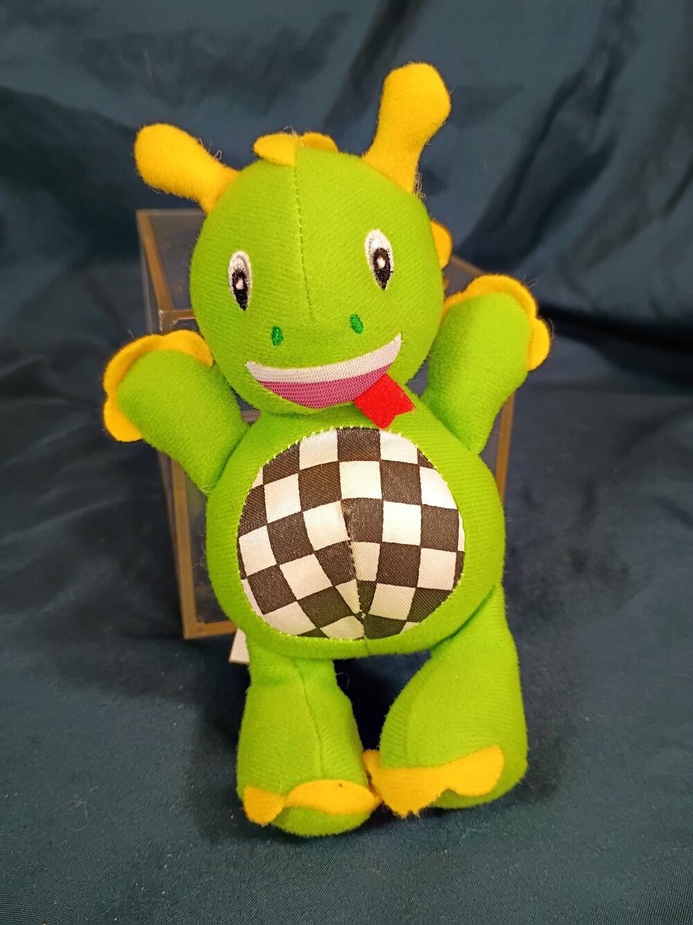 Baby Einstein Bard Dragon Clip-On Plush Stroller Car Seat Bag Toy Green